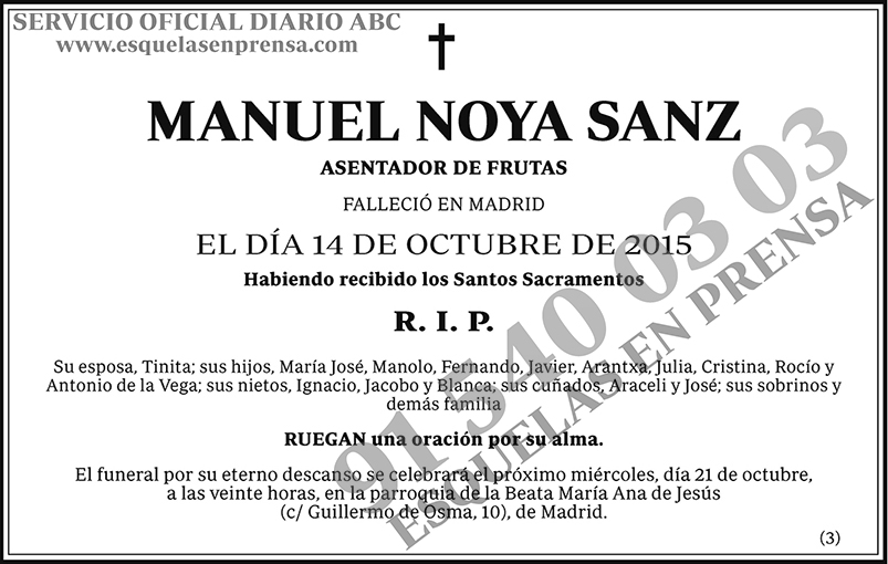 Manuel Noya Sanz